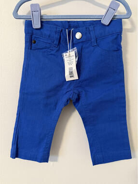Jacadi Paris Baby Pants – Cobalt Blue – 6M – Luxury Designer – NWT